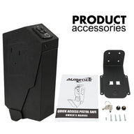 Fingerabdruck-Passwort-Pistolenbox, wandmontierte Pistolenbox
