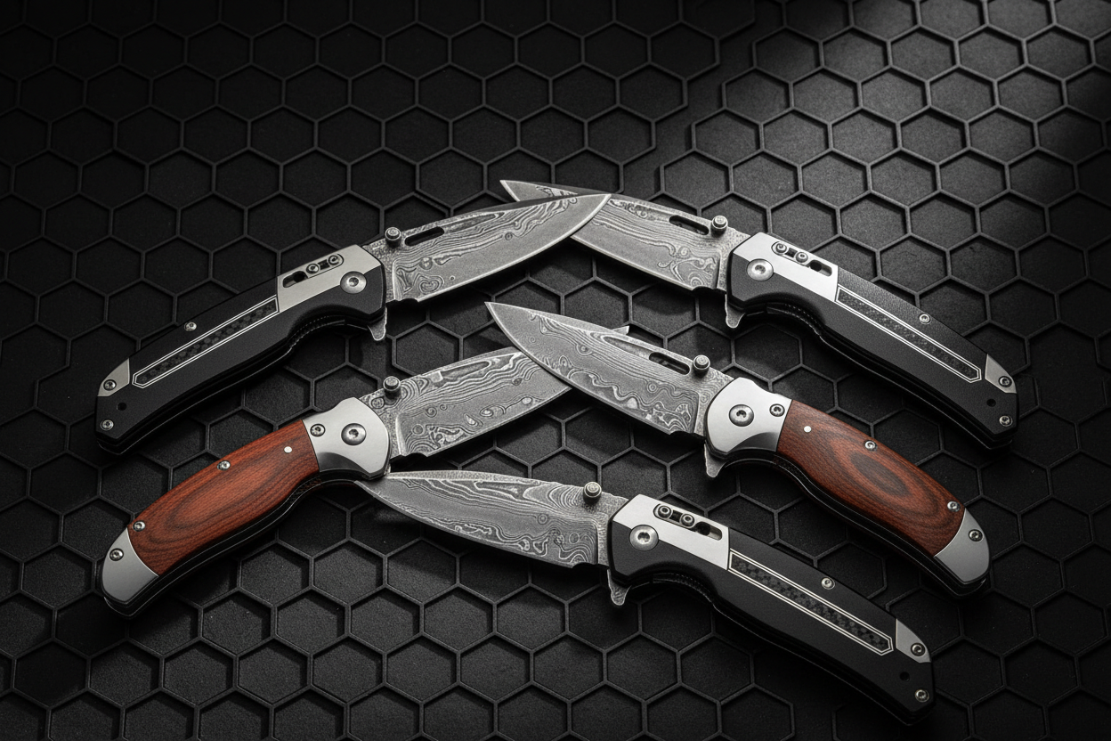 Best EDC folding knives under $70 in 2026 – tactical collection featuring Damascus steel, 440C and 8Cr13 blades