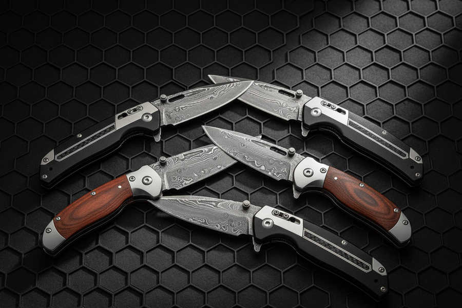 Best EDC folding knives under $70 in 2026 – tactical collection featuring Damascus steel, 440C and 8Cr13 blades
