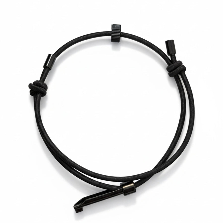Survival bracelet - glass breaker and lock picking